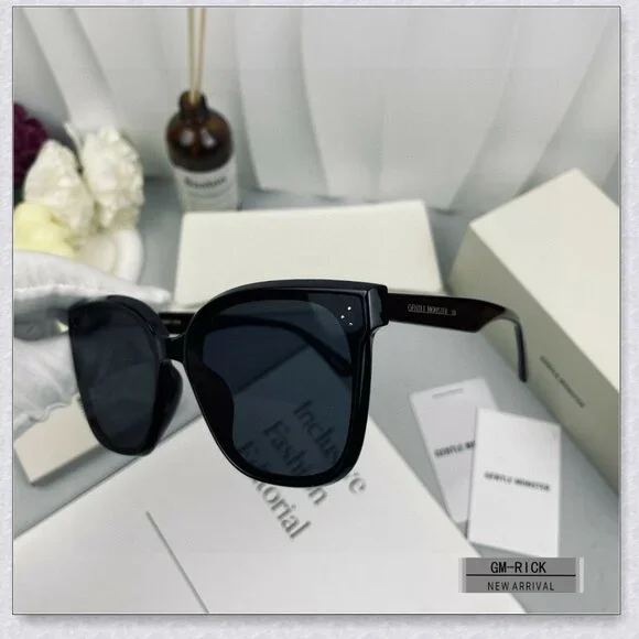 Gentle Monster Rick Black Square Sunglasses